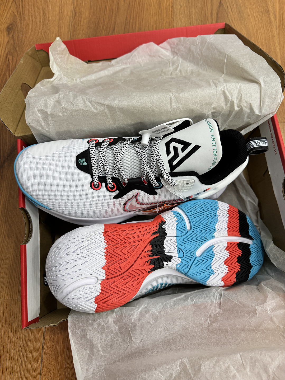 Nike Giannis Inmortality 2 White  3