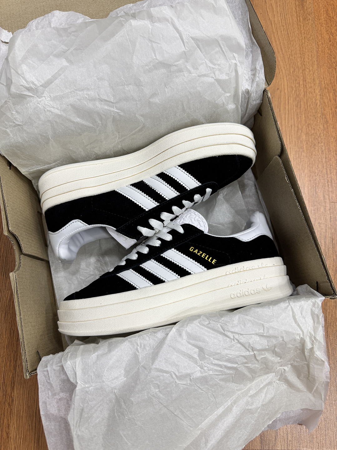 Adidas Gazelle Bold Negro 1