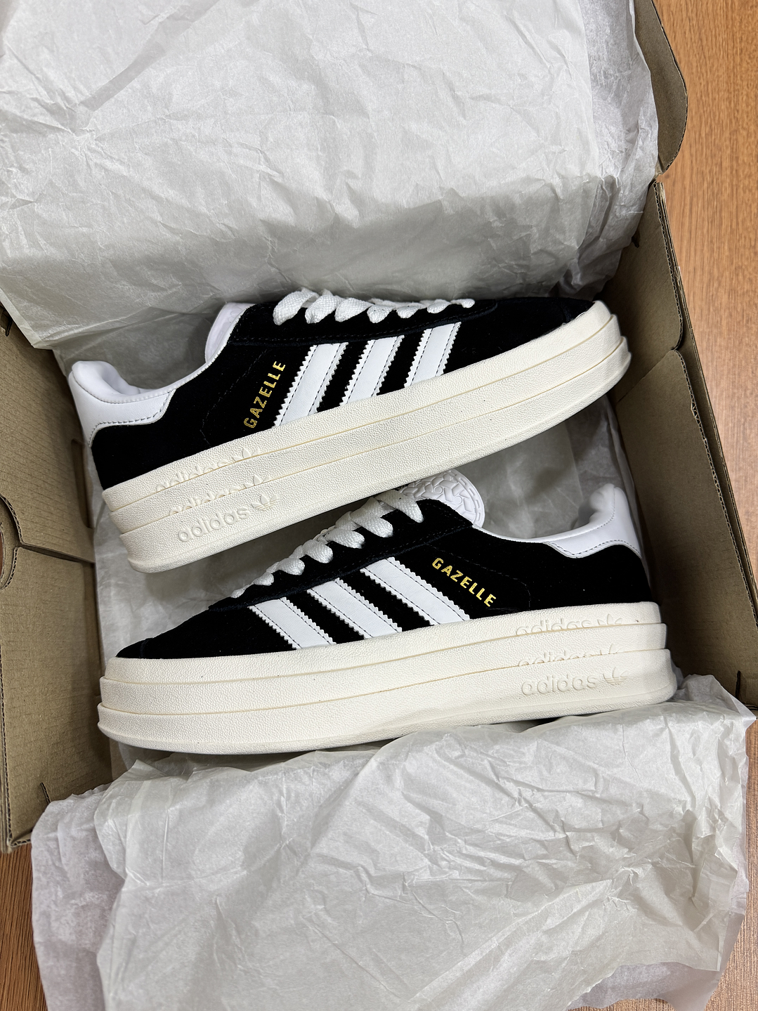 Adidas Gazelle Bold Negro 2