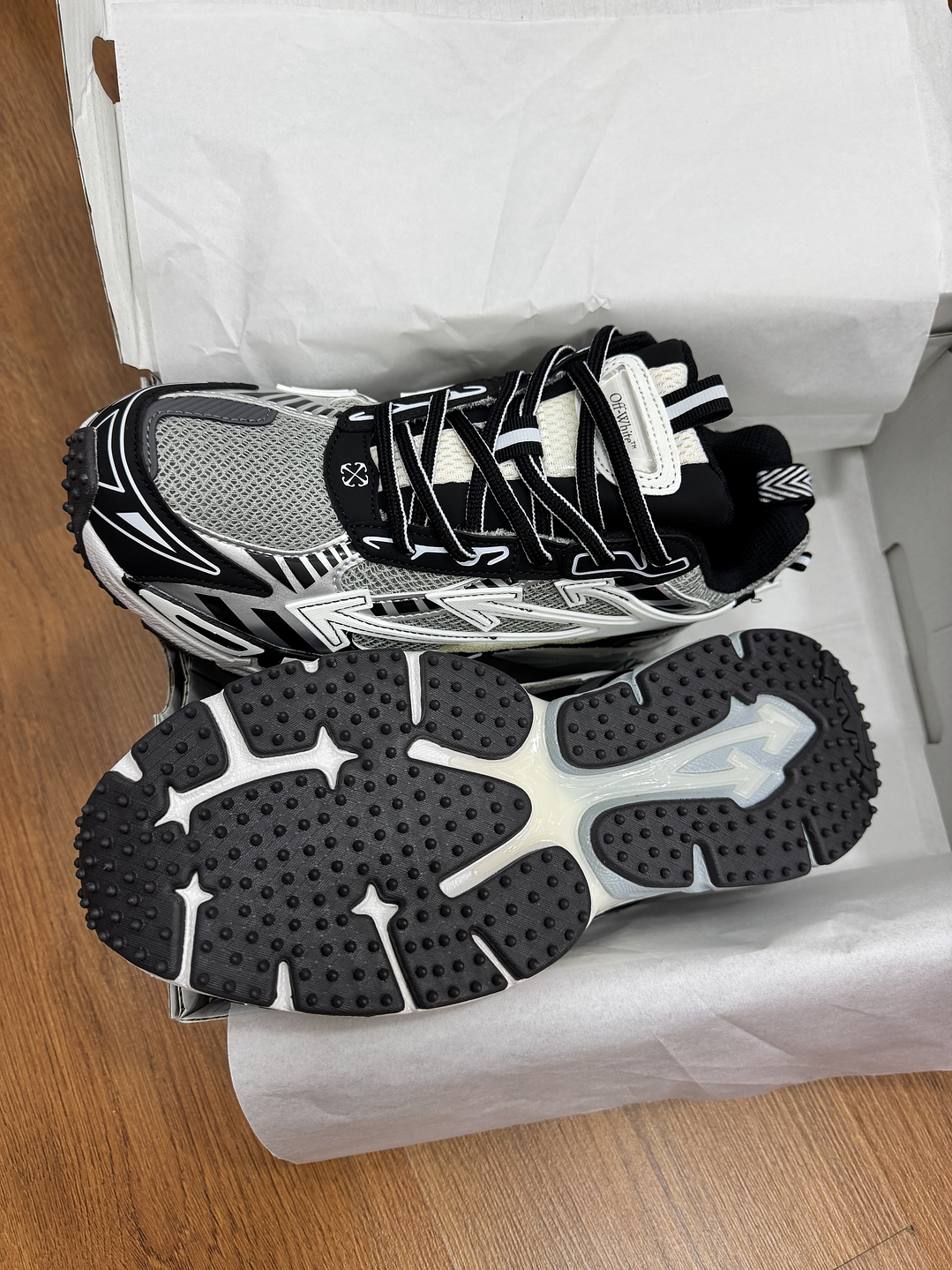 Off White Be Right Back Silver 3