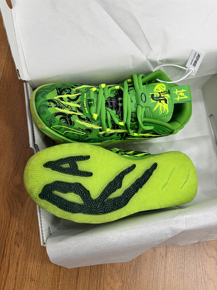 Puma Lamelo Ball 3 Green 3