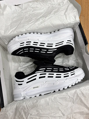 Nike Air Max 2.5 Garcons White Black 
