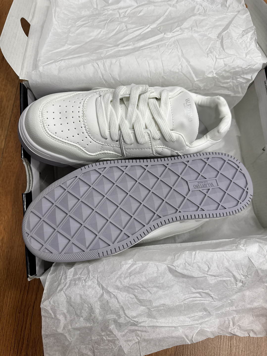 Valentino Diamante Blanco Gris  3