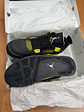 Jordan Retro 4 Black Yellow  - Miniatura 3
