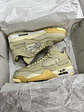 Jordan Retro 4 Off White Sail  - Miniatura 2