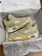 Jordan Retro 4 Off White Sail  - Miniatura 1