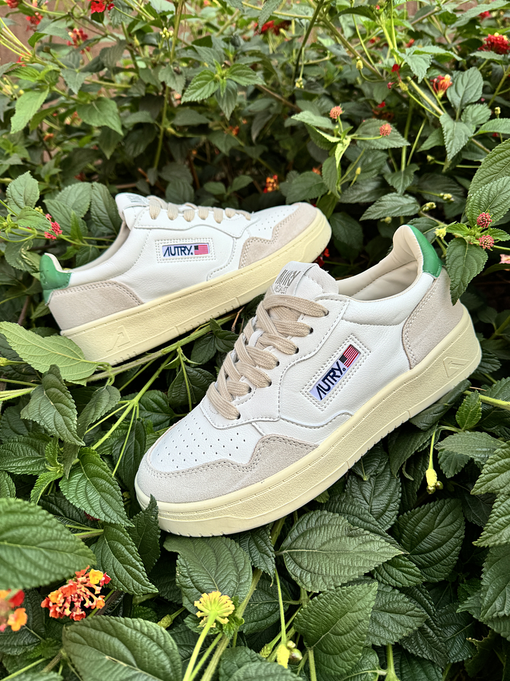 Autry Medalist Low Unisex White Green  5