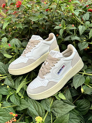 Autry Medalist Low Unisex Blanco