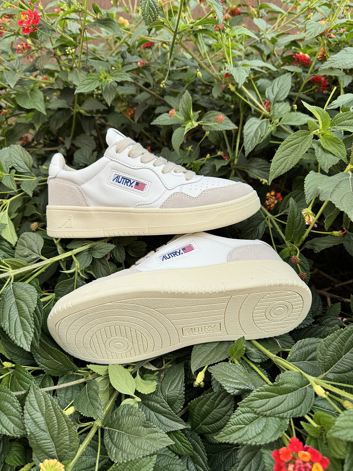 Autry Medalist Low Unisex Blanco 4