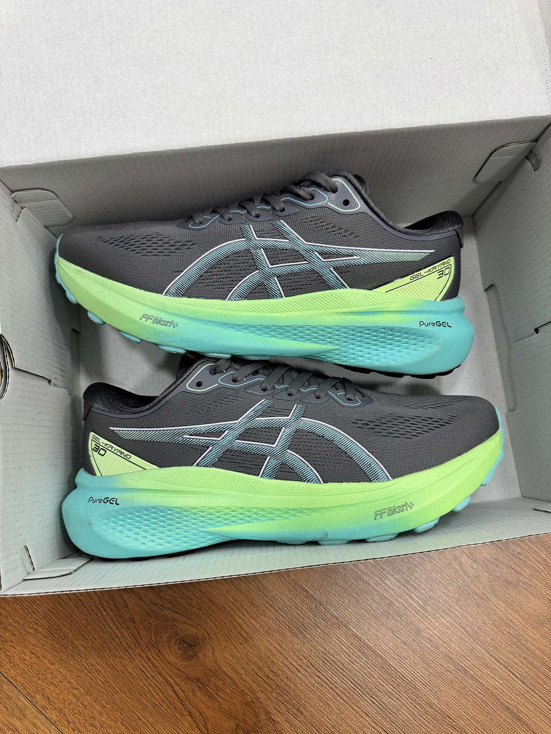 Asics Gel Kayano 30 Grey Green  1