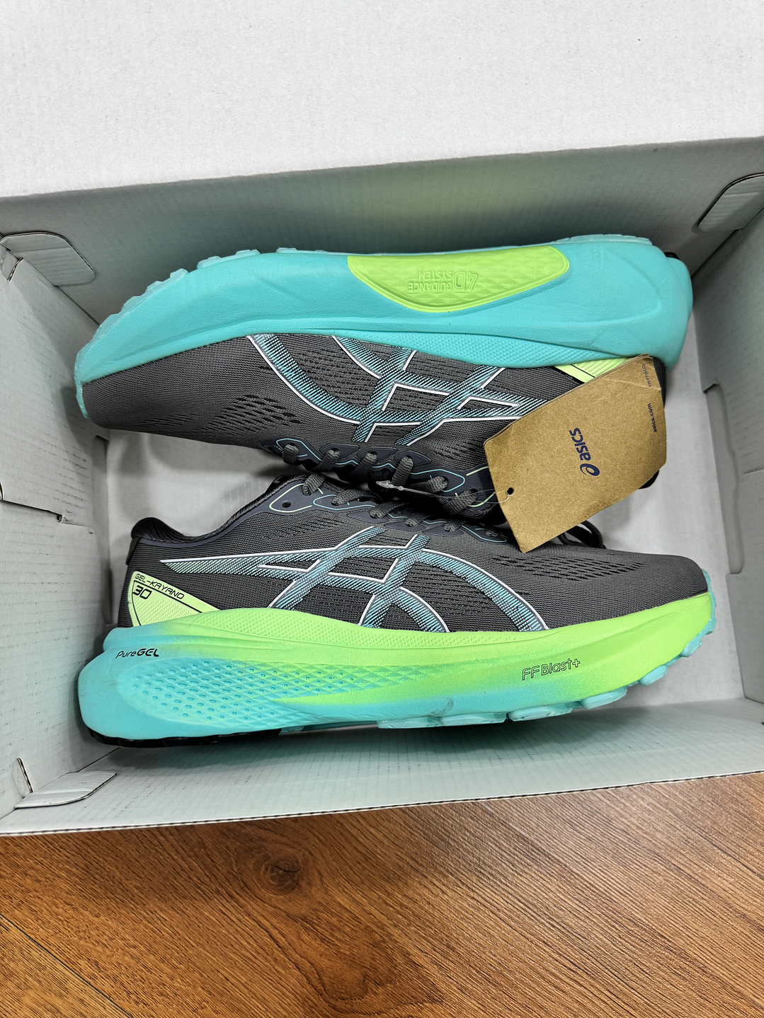 Asics Gel Kayano 30 Grey Green  2