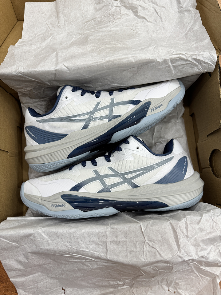 Asics Sky 3 Low White Blue  1