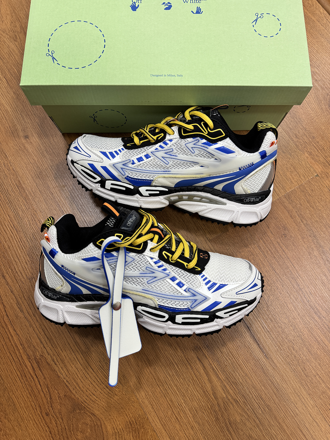 Off White Be Right Back White Blue  1