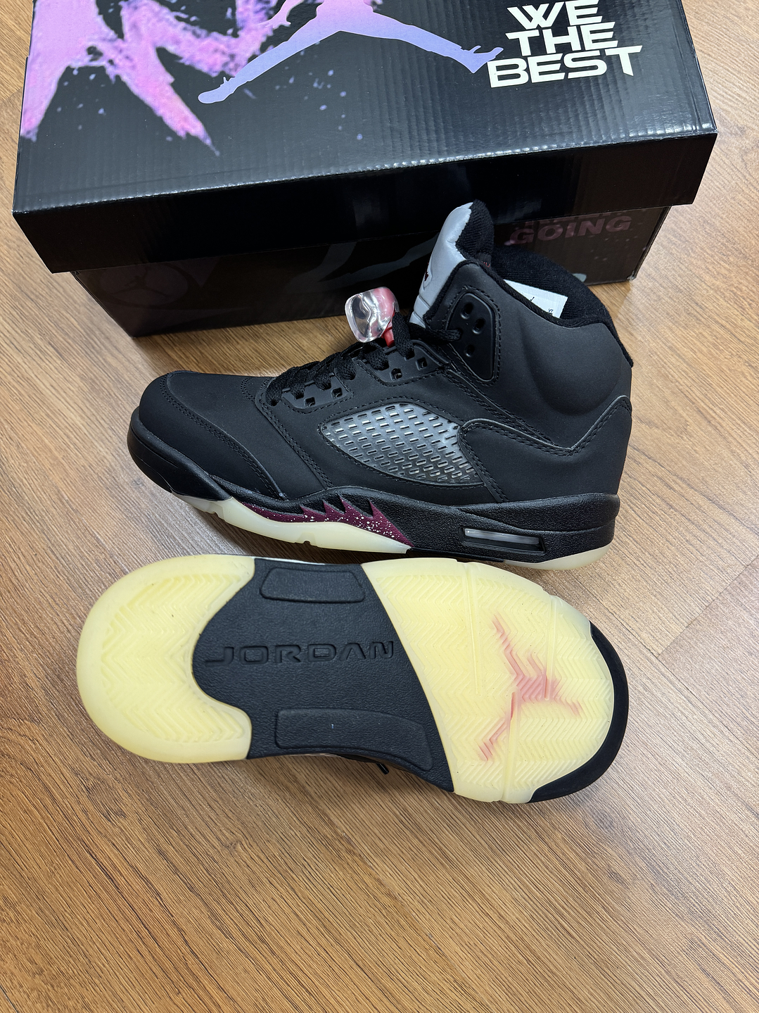 Jordan Retro 5 Black  3