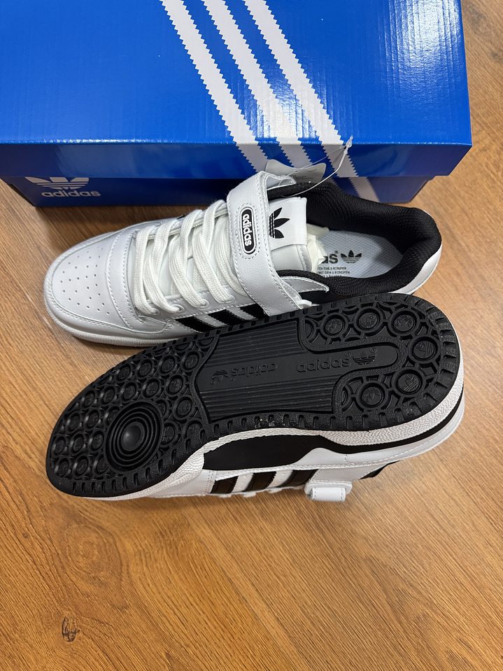Adidas Forum 84 Low White Black 3