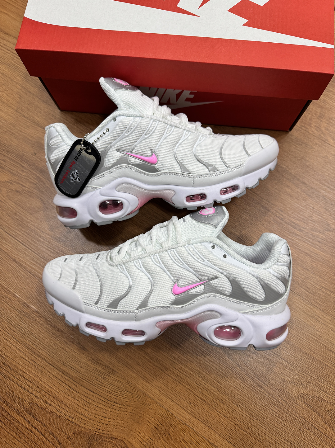 Nike Air Max Tn Pink White  1