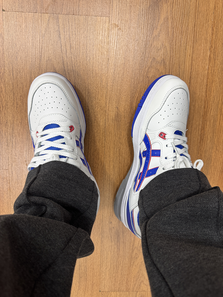 Asics Ex89 White Blue  1