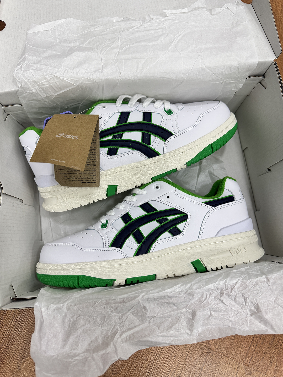 Asics Ex89 White Green  1