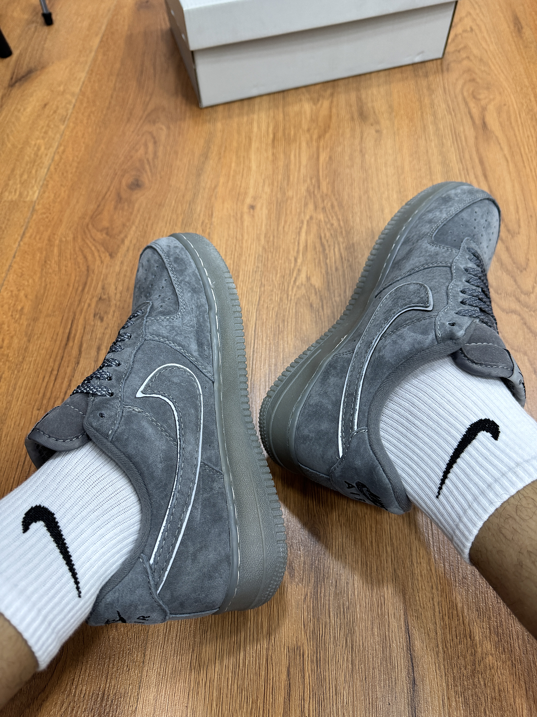 Nike Af1 Low Grey 1