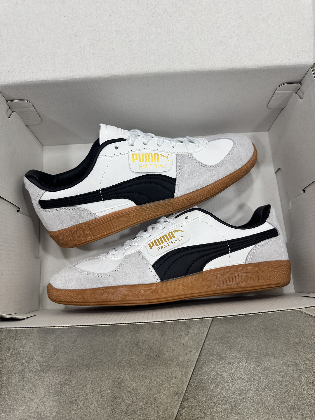 Puma Palermo White Black 3