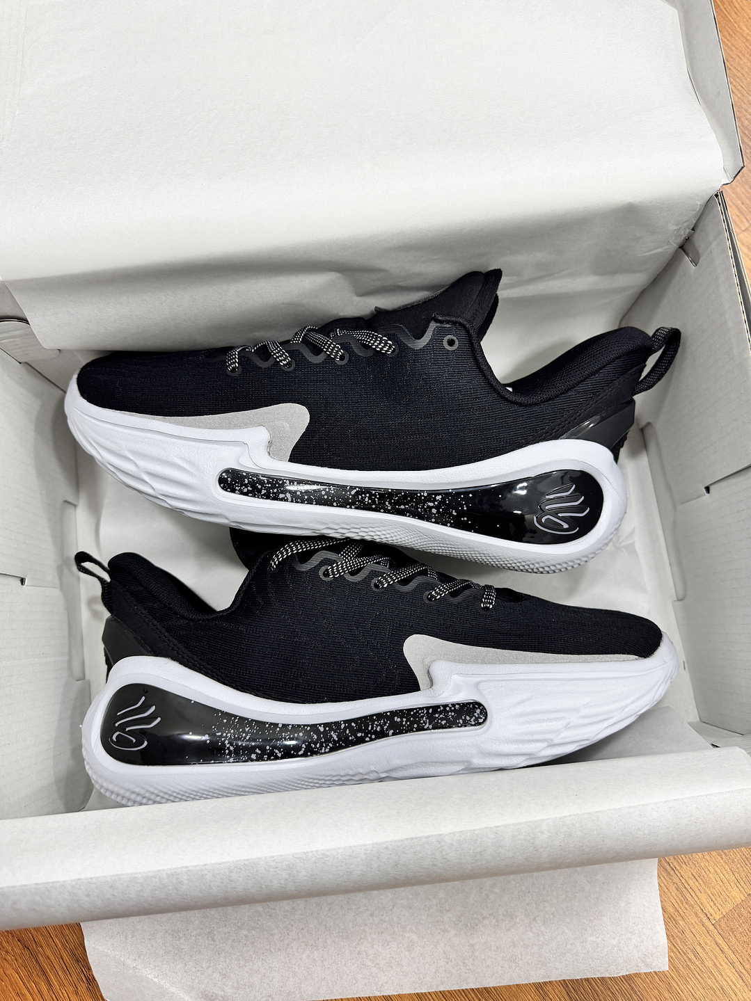 Under Armour Curry 12 Black White  2
