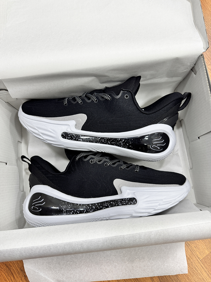 Under Armour Curry 12 Black White  2