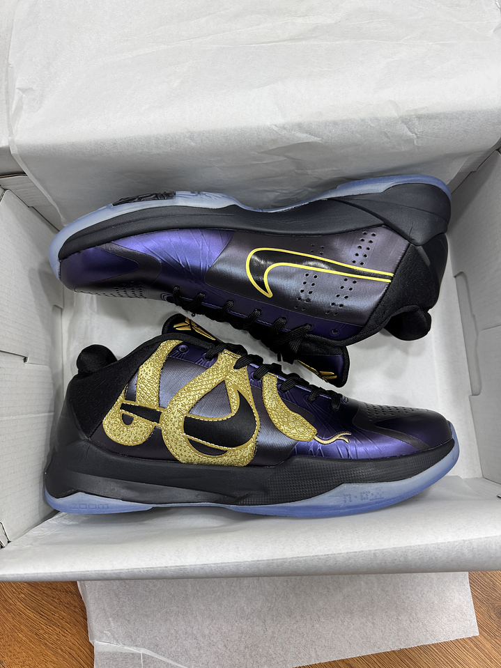 Nike Kobe 5 Snake Purple  2