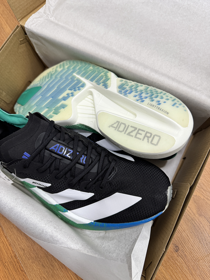 Adidas Adizero Pro 4 Black Blue 3