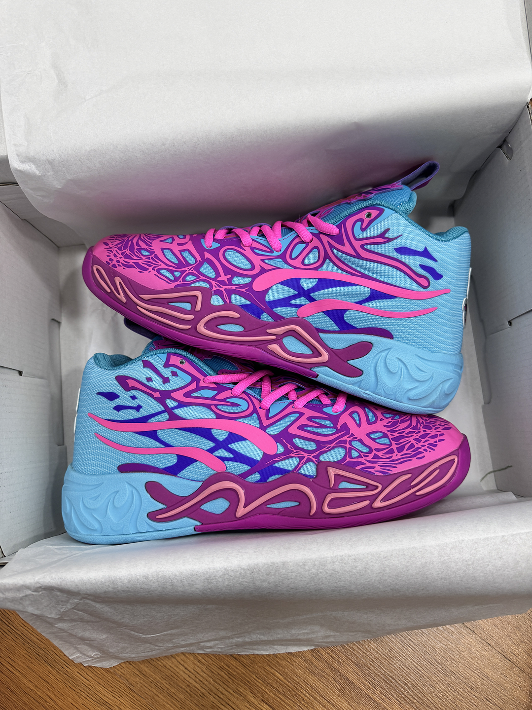 Puma Lamelo Ball 0.4 Purple Blue  1