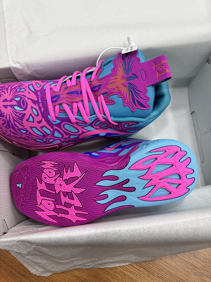 Puma Lamelo Ball 0.4 Purple Blue  3