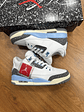 Jordan Retro 3 White Blue UNC - Miniatura 1