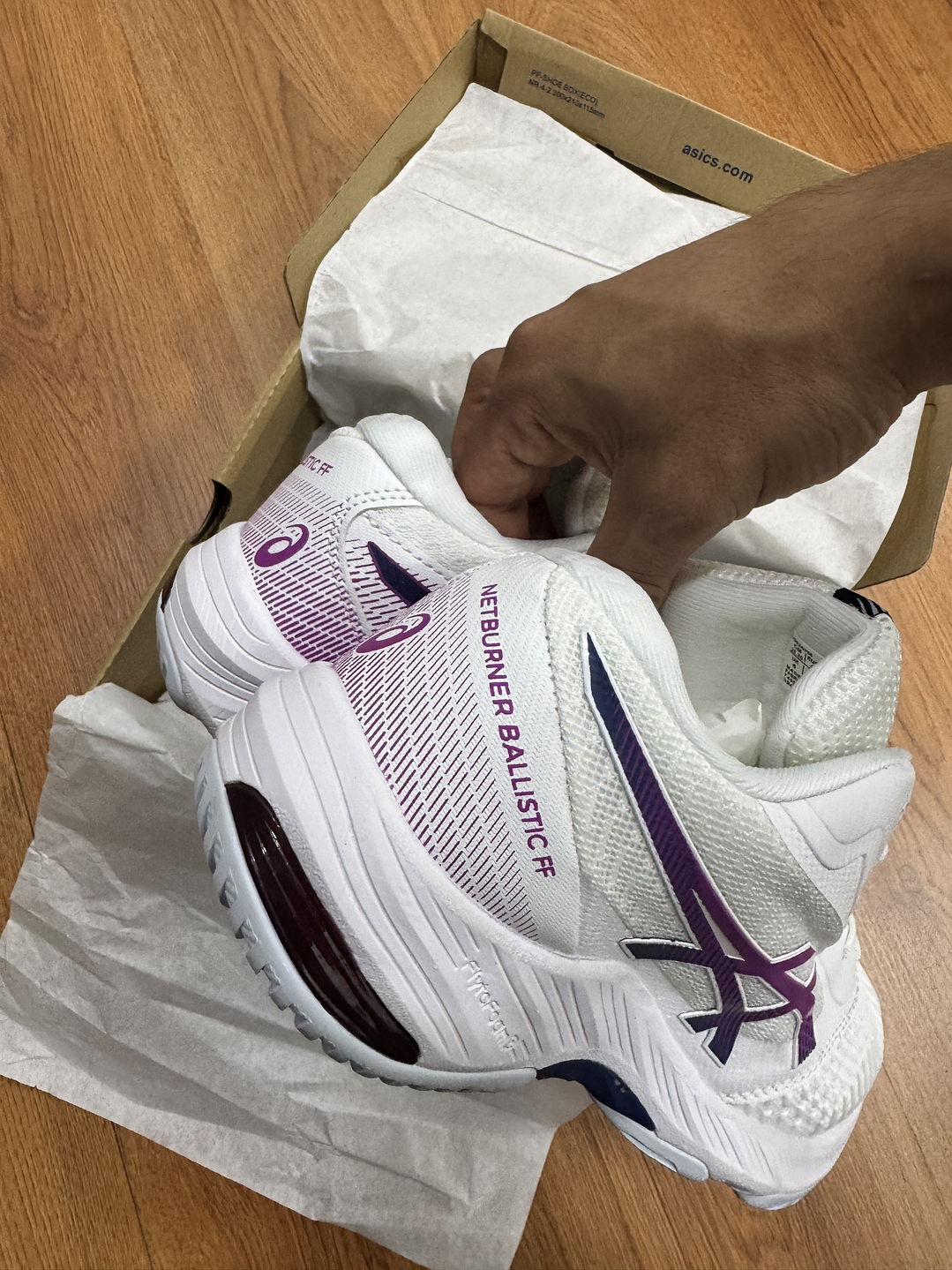 Asics Netburner Ballistic Ff White  4