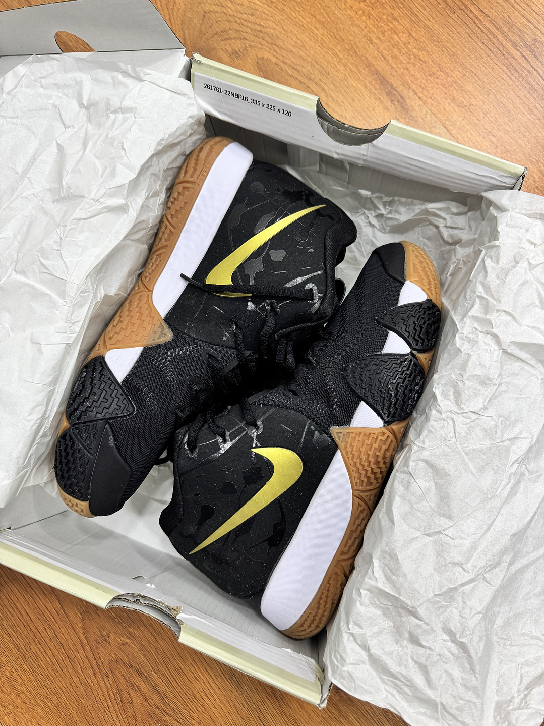 Nike Kyrie 4 Black Gum 1