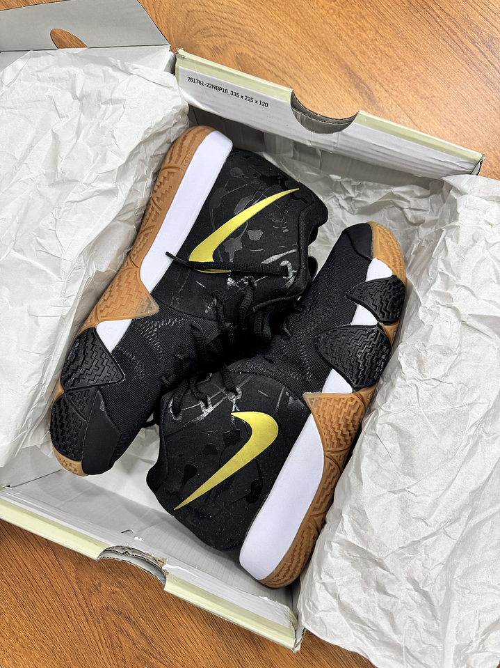 Nike Kyrie 4 Black Gum 1