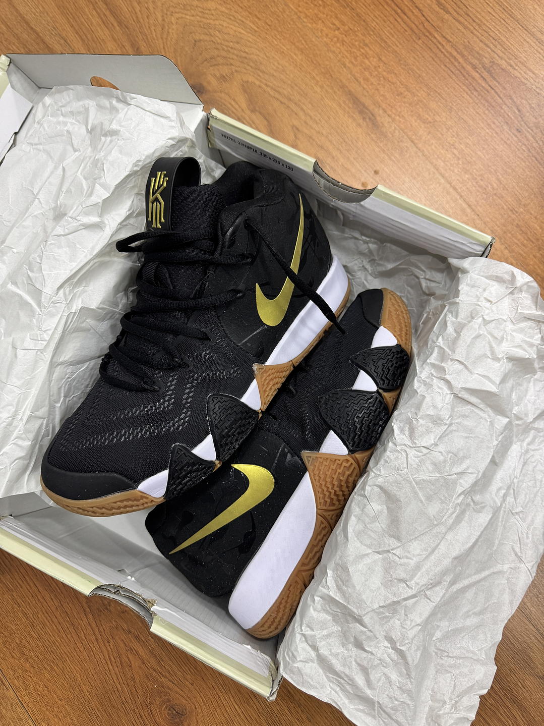 Nike Kyrie 4 Black Gum 2