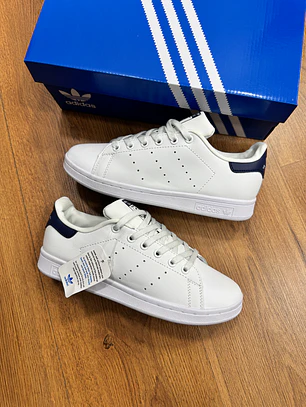 Adidas Stan Smith Classic White Blue 