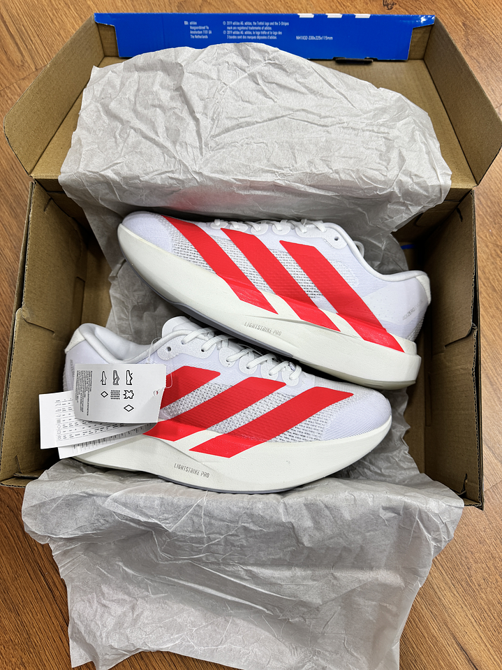 Adidas Adizero Evo Sl White Red  1