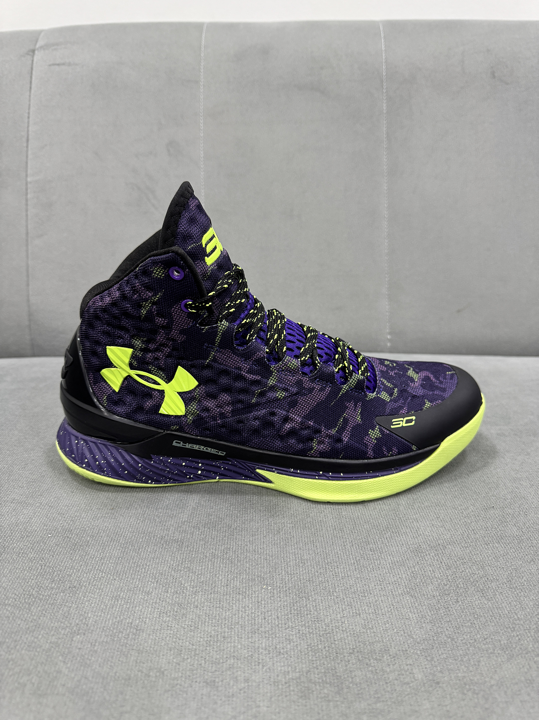 Under Armour Curry 1 Purple  1