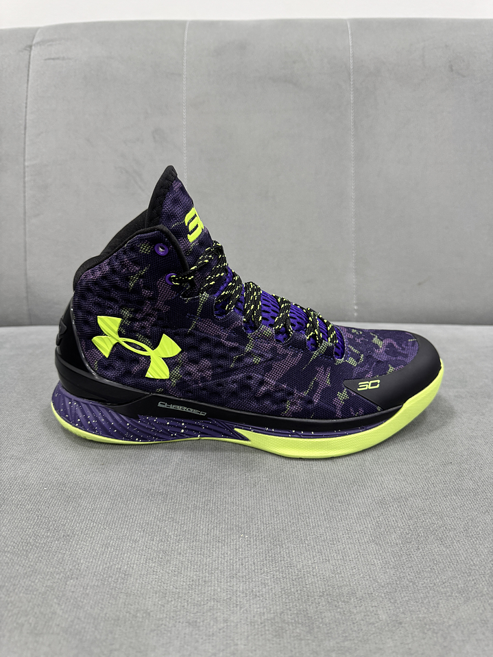 Under Armour Curry 1 Purple  1