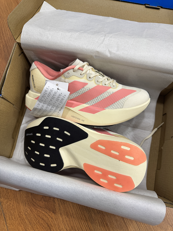Adidas Adizero Evo Sl Beige Pink  4