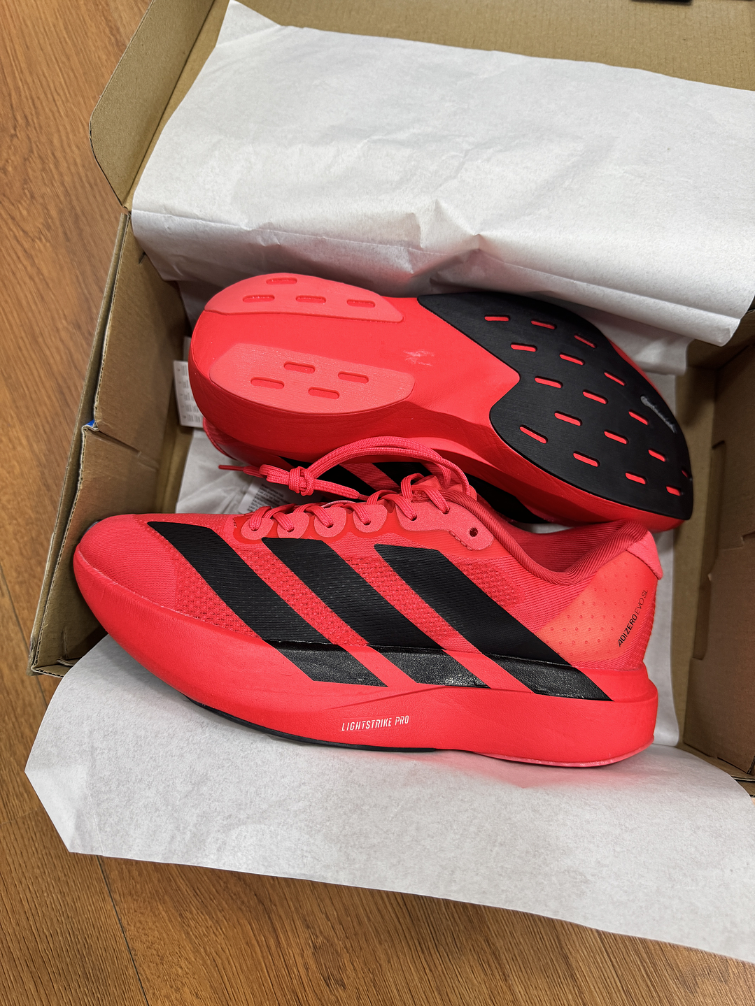 Adidas Adizero Evo Sl Red  3