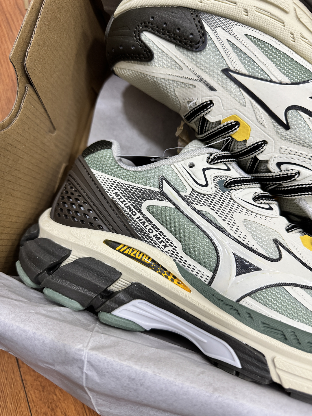 Mizuno Halo Mix Beige Green  3