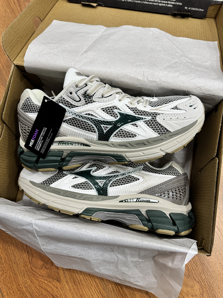 Mizuno Halo Mix White Green 1