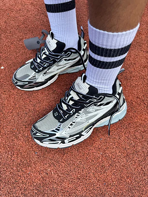 Off White Be Right Back Silver