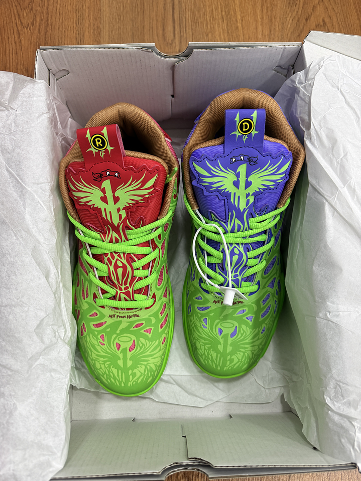 Puma Lamelo Ball 0.4 Tortugas Ninja  3