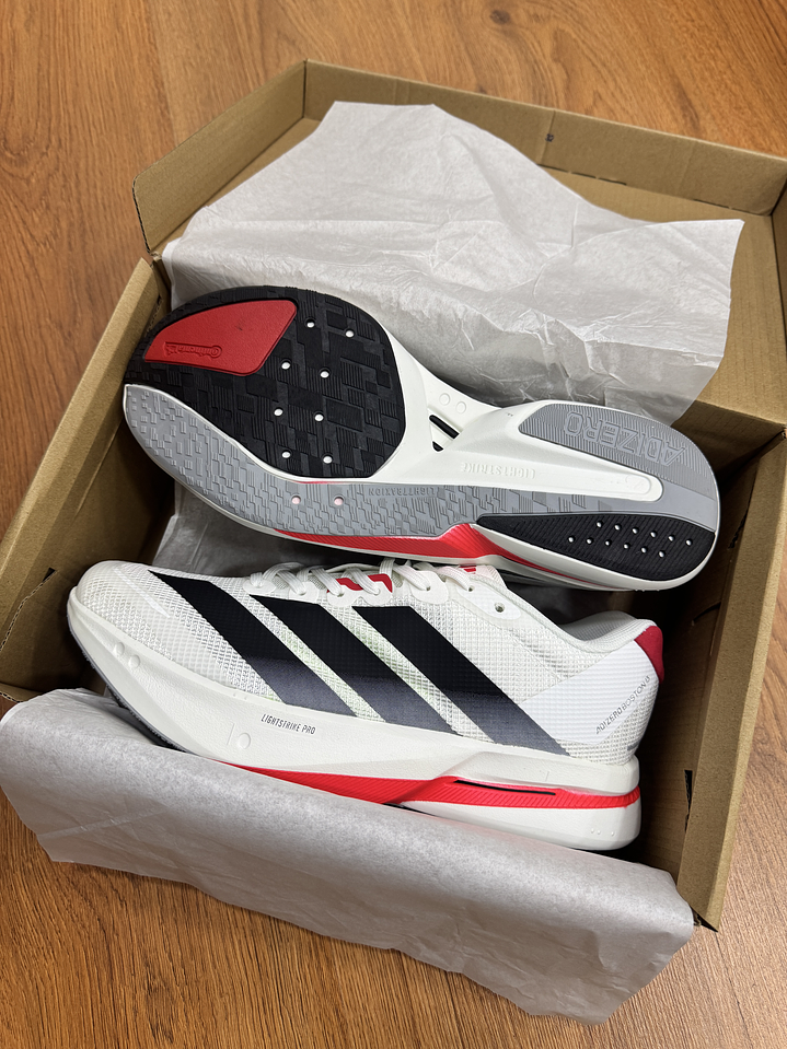 Adidas Adizero Boston 13 White  3