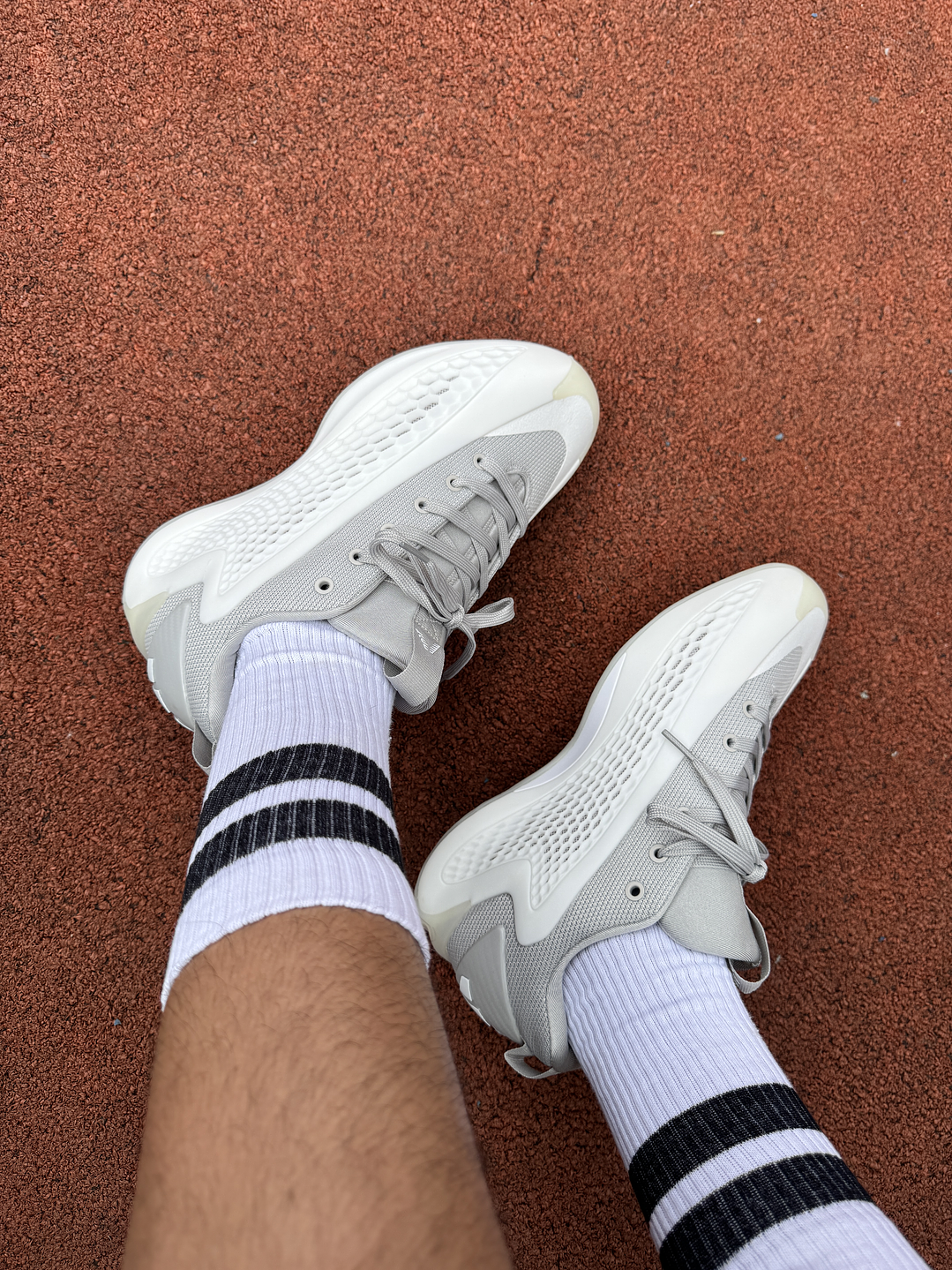 Adidas Anthony Edwards 1 Low Gris  3