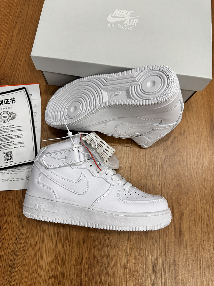 Nike Af1 High Classic White  3
