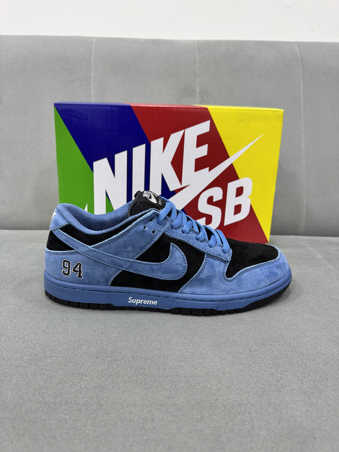 Nike Sb Dunk Supreme Blue  1