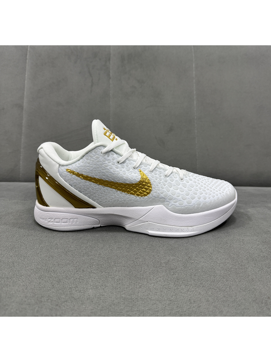 Nike Kobe 6 White Gold 1